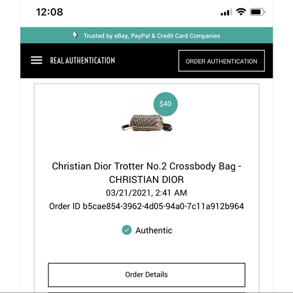 💯 AUTH CHRISTIAN DIOR NO.2 TROTTER CROSSBODY BAG - Picture 12 of 12